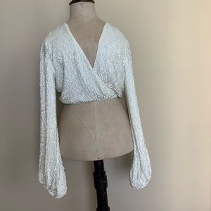 Retro fete Blouse. Size: S